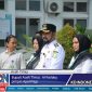 FOTO : Bupati Aceh Timur, Iskandar Usman Al-Farlaky, S.H.I., M.S.I.,  memimpin apel pagi bersama para tenaga kesehatan. Dok : HS/Kontributor KDNindonesia Aceh Timur 2025
